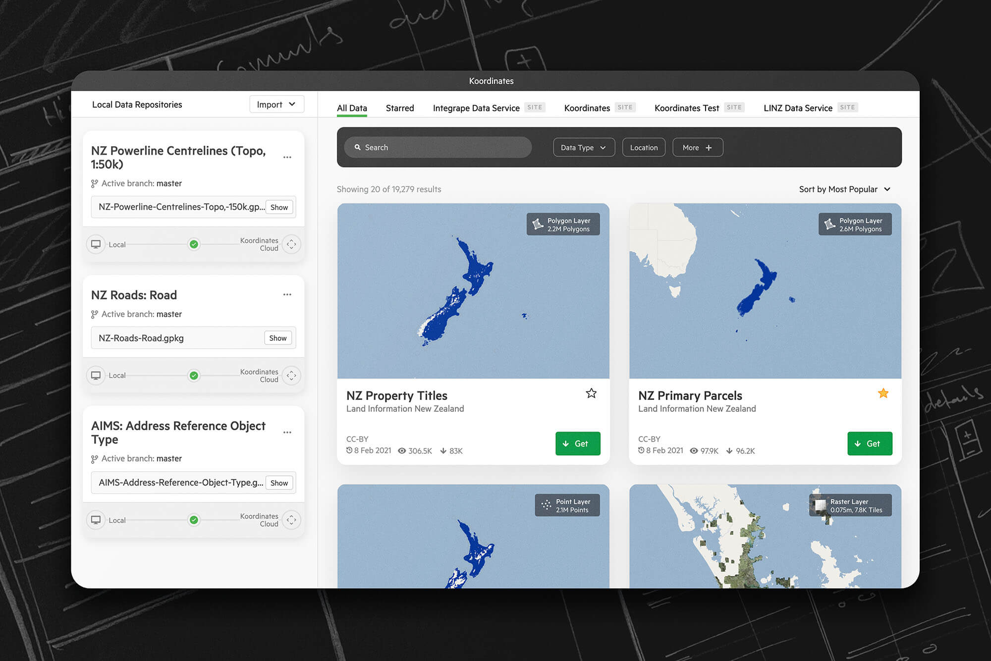 Koordinates App